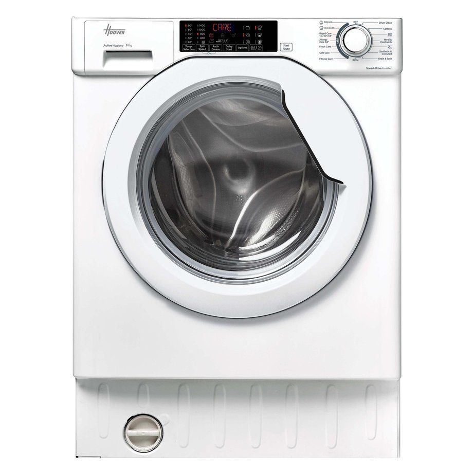 Hoover 9kg Fully Integrated Washing Machine 1400rpm HBWS 494DMSW5-80 Hoover 9kg Fully Integrated Washing Machine 1400rpm HBWS 494DMSW5-80