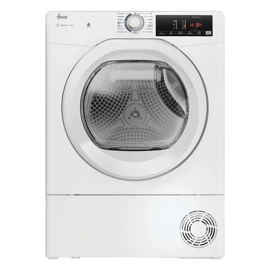 Hoover  9kg Heat Pump Condenser Dryer HRE H9N2TE-80 - White