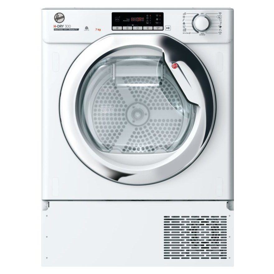 Hoover  7kg Integrated Heat Pump Condenser Dryer BATD H7A2TCE-80