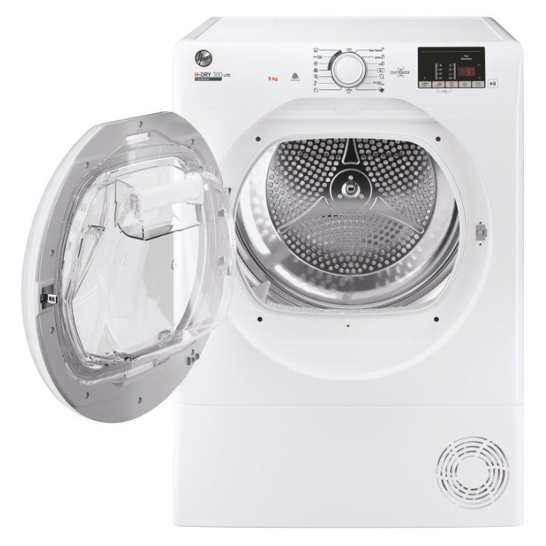 Hoover 9kg Condenser Dryer HLE C9DE-80 - White Hoover 9kg Condenser Dryer HLE C9DE-80 - White