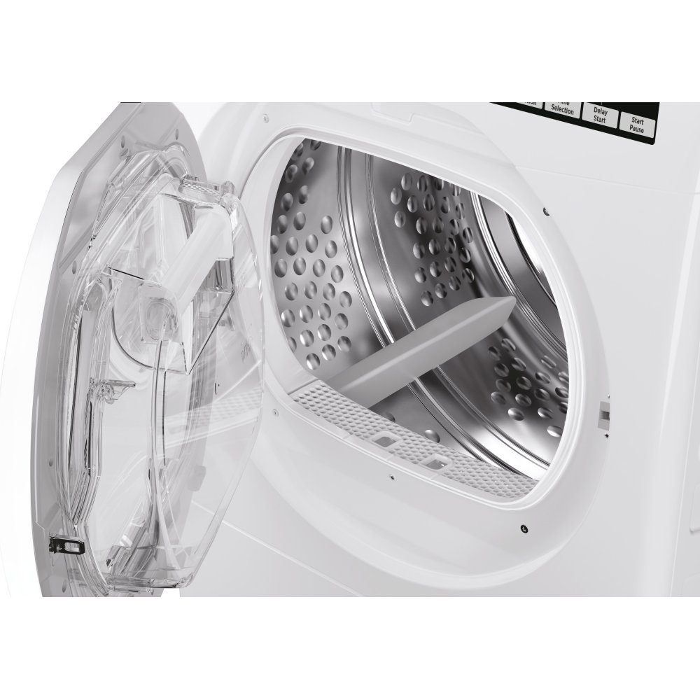 Hoover 9kg Heat Pump Condenser Dryer HLE H9A3TE - White Hoover 9kg Heat Pump Condenser Dryer HLE H9A3TE - White
