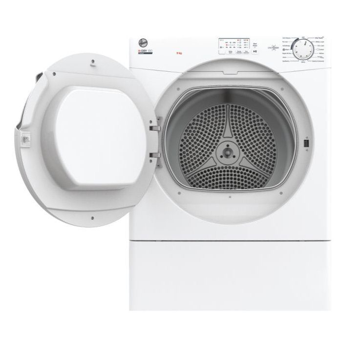 Hoover 9kg Vented Tumble Dryer HLE V9LF-80 - White Hoover 9kg Vented Tumble Dryer HLE V9LF-80 - White
