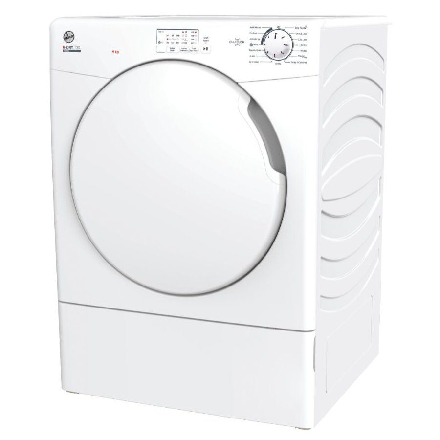 Hoover 9kg Vented Tumble Dryer HLE V9LF-80 - White Hoover 9kg Vented Tumble Dryer HLE V9LF-80 - White