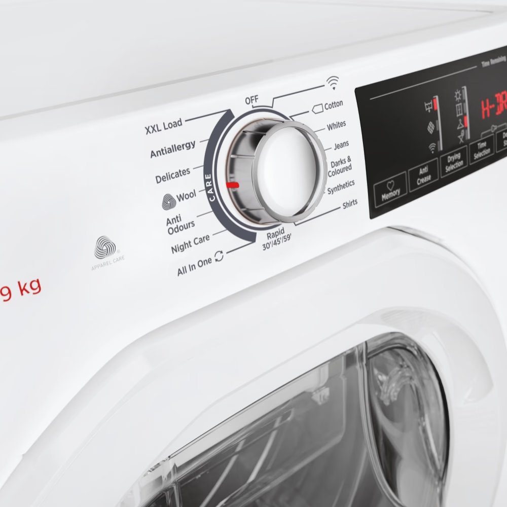 Hoover 9kg Condenser Dryer HRE C9TE-80 - White Hoover 9kg Condenser Dryer HRE C9TE-80 - White