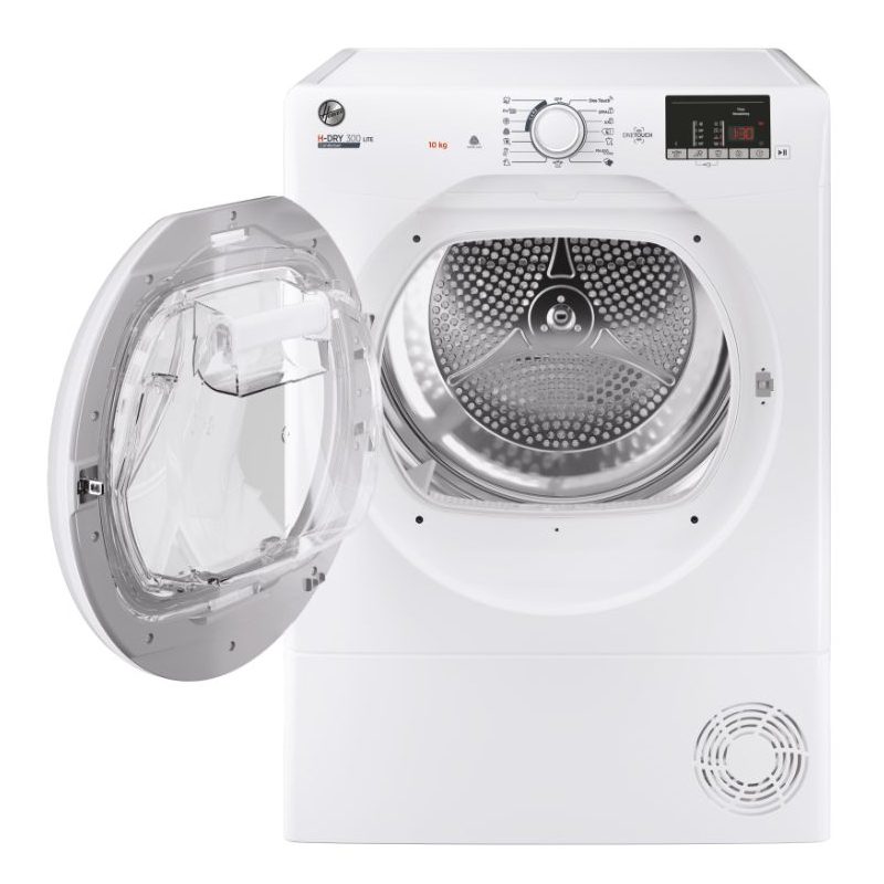 Hoover 10kg Condenser Tumble Dryer HLE C10DE-80 - White - Image 2