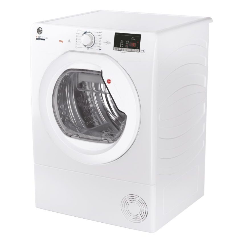 Hoover 10kg Condenser Tumble Dryer HLE C10DE-80 - White - Image 3