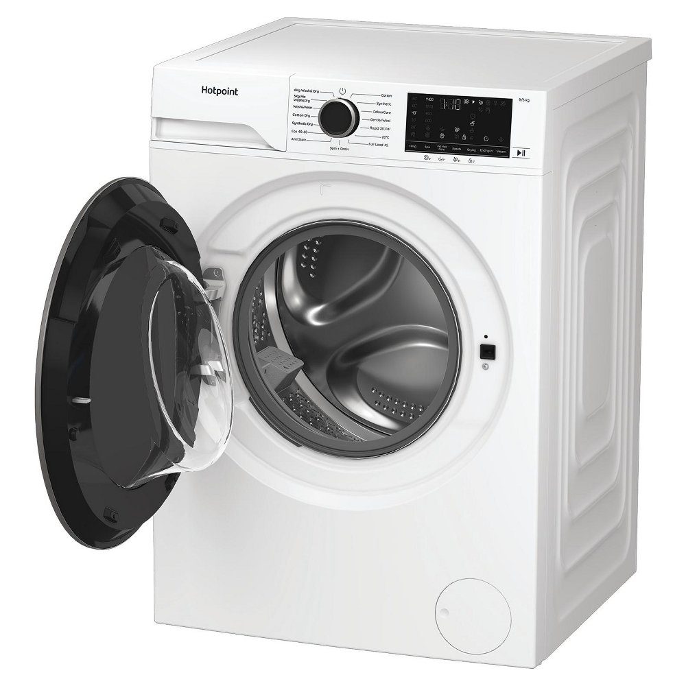 Hotpoint 9kg/6kg Anti-Stain Washer Dryer HBD9681ANTSTAIN - White Hotpoint 9kg/6kg Anti-Stain Washer Dryer HBD9681ANTSTAIN - White