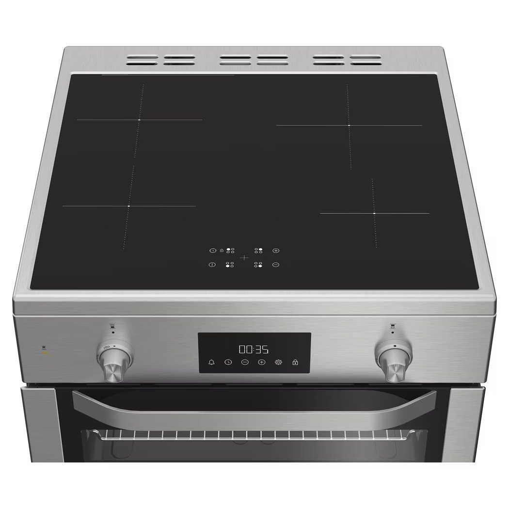 Hotpoint 60cm Freestanding Induction Cooker HDE6IDC2X - STAINLESS STEEL Hotpoint 60cm Freestanding Induction Cooker HDE6IDC2X - STAINLESS STEEL