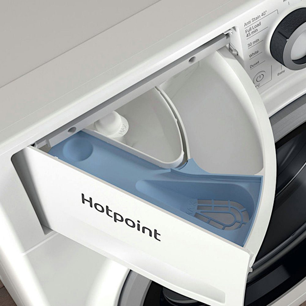 Hotpoint 8kg Washing Machine 1400rpm NSWE846WSUK - White Hotpoint 8kg Washing Machine 1400rpm NSWE846WSUK - White