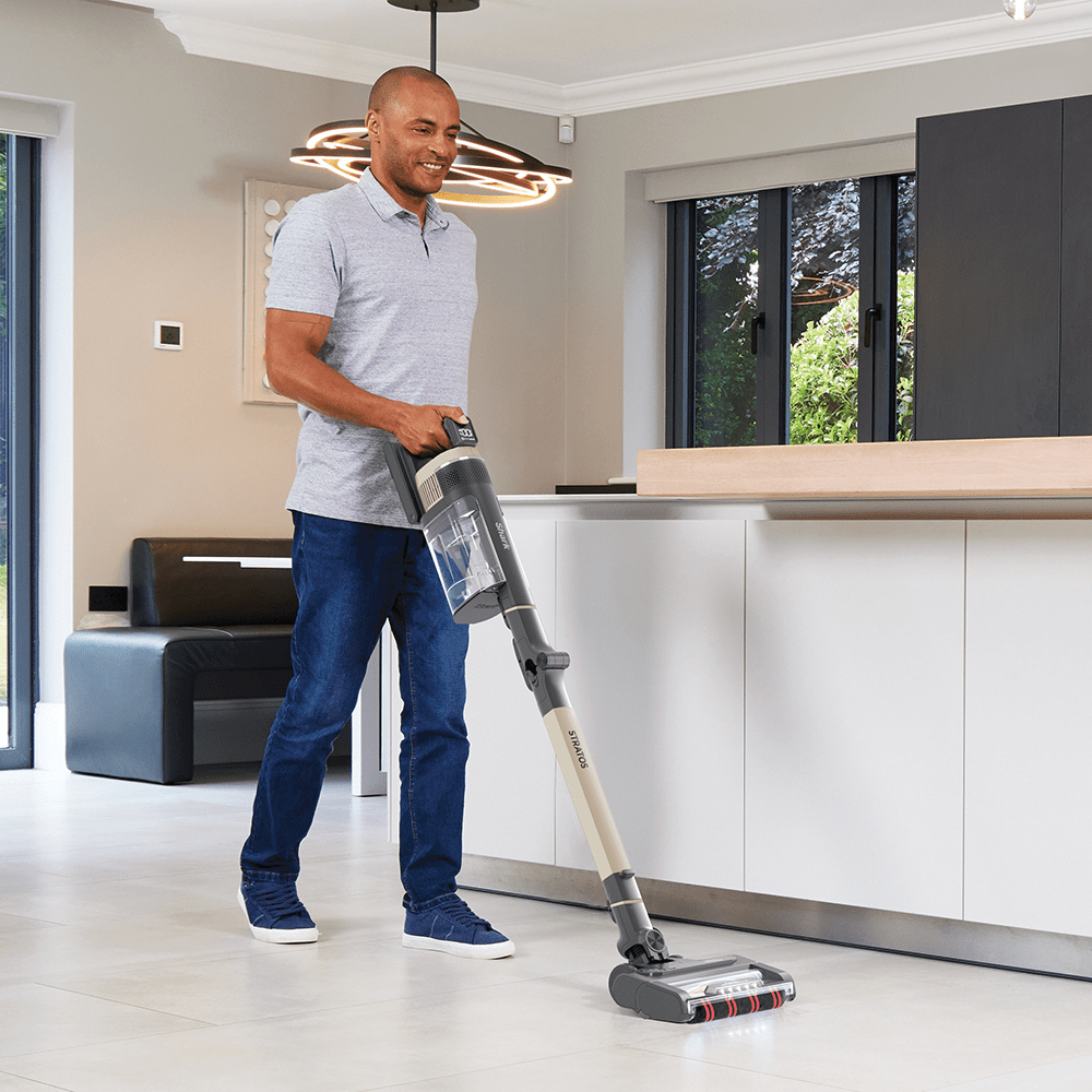 Shark Shark Stratos Cordless Stick Vacuum Cleaner, Pet Pro Model IZ400UKT - Grey Shark Shark Stratos Cordless Stick Vacuum Cleaner, Pet Pro Model IZ400UKT - Grey