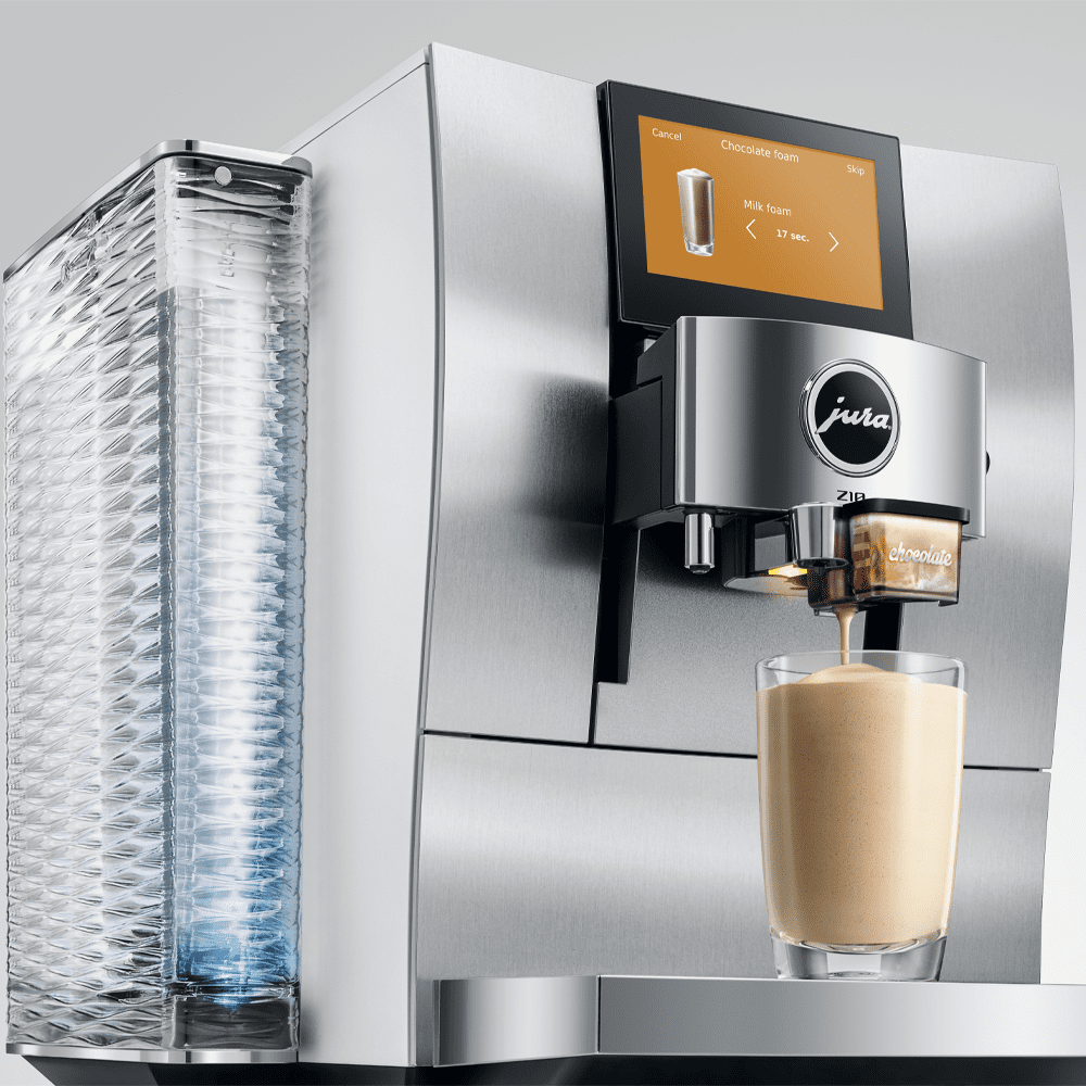Jura Z10 Aluminium White 15360 Freestanding Fully Automatic Coffee Machine 15360 - Aluminium Jura Z10 Aluminium White 15360 Freestanding Fully Automatic Coffee Machine 15360 - Aluminium