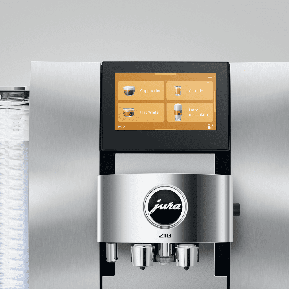Jura Z10 Aluminium White 15360 Freestanding Fully Automatic Coffee Machine 15360 - Aluminium Jura Z10 Aluminium White 15360 Freestanding Fully Automatic Coffee Machine 15360 - Aluminium