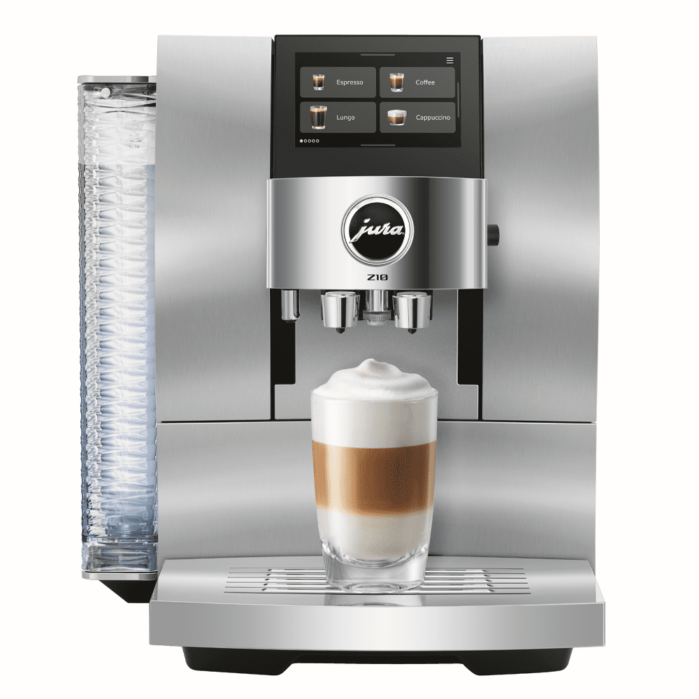 Jura Z10 Aluminium White 15360 Freestanding Fully Automatic Coffee Machine 15360 - Aluminium Jura Z10 Aluminium White 15360 Freestanding Fully Automatic Coffee Machine 15360 - Aluminium