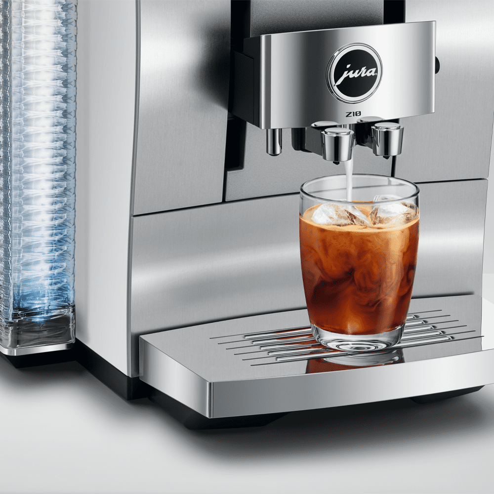 Jura Z10 Aluminium White 15360 Freestanding Fully Automatic Coffee Machine 15360 - Aluminium Jura Z10 Aluminium White 15360 Freestanding Fully Automatic Coffee Machine 15360 - Aluminium