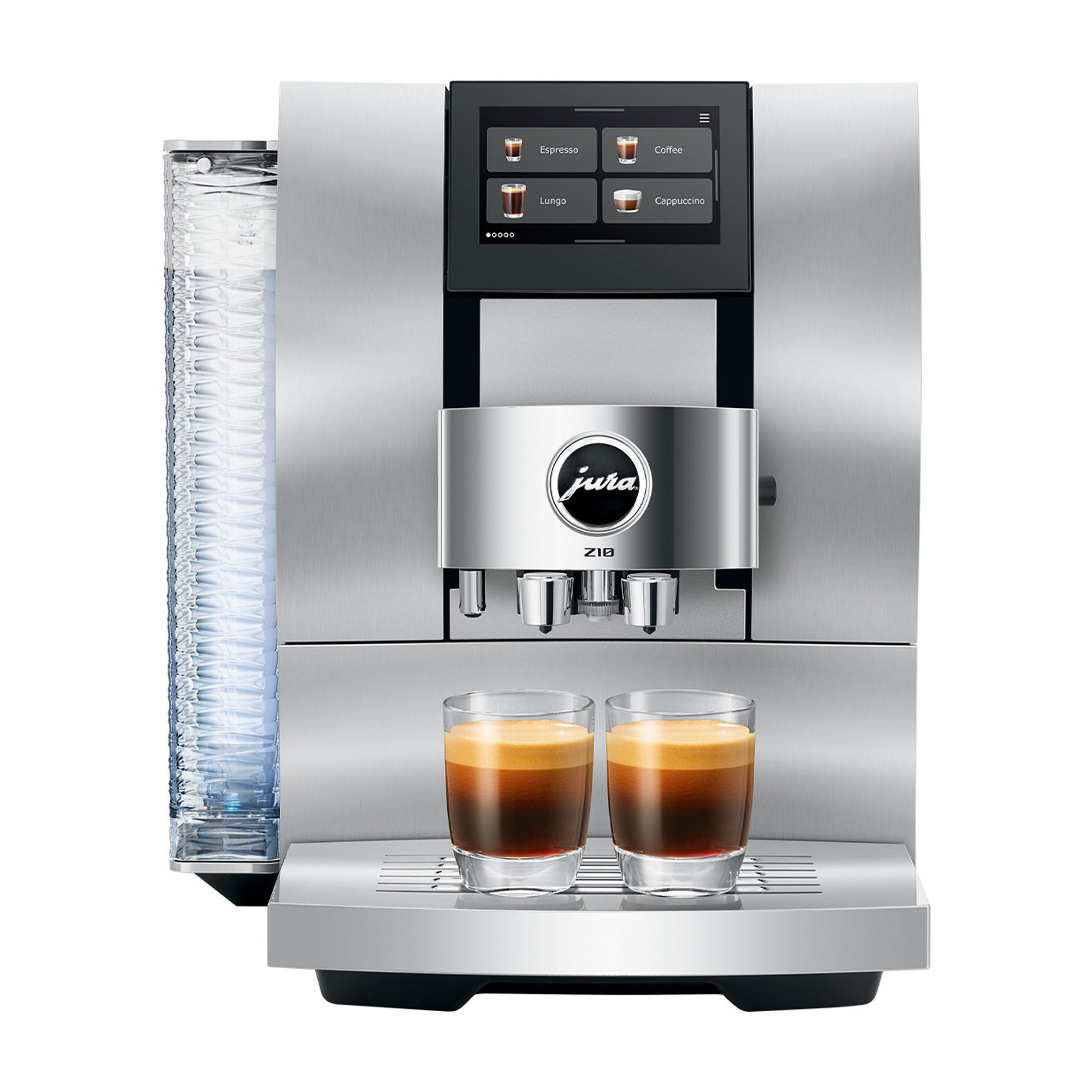 Jura Z10 Freestanding Fully Automatic Coffee Machine 15613 - Aluminium White