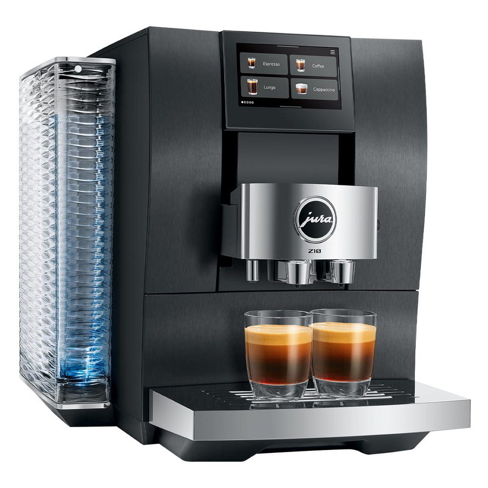 Jura Z10 Aluminium Black Freestanding Fully Automatic Coffee Machine 15703 - Black Jura Z10 Aluminium Black Freestanding Fully Automatic Coffee Machine 15703 - Black