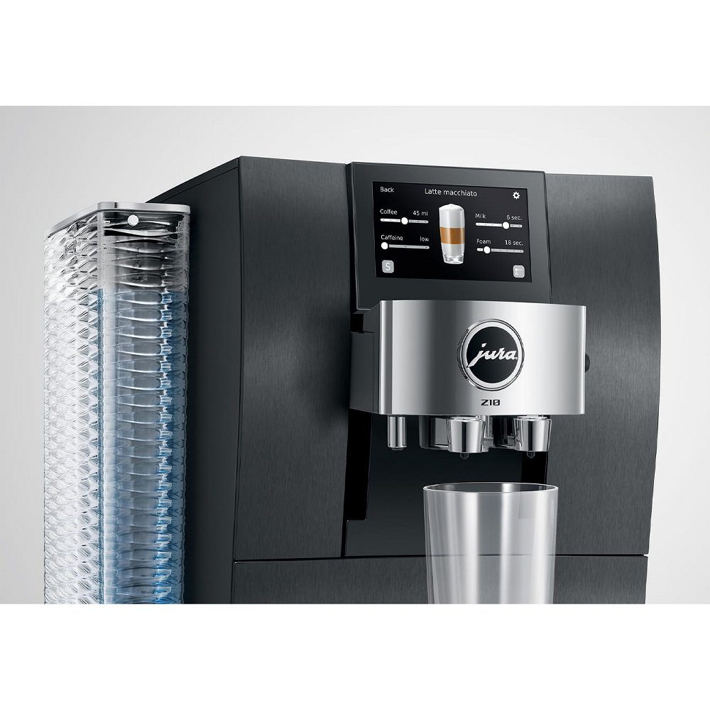 Jura Z10 Aluminium Black Freestanding Fully Automatic Coffee Machine 15703 - Black Jura Z10 Aluminium Black Freestanding Fully Automatic Coffee Machine 15703 - Black