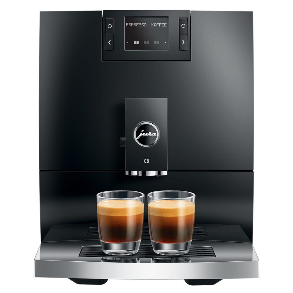 Jura C8 Piano Black Freestanding Fully Automatic Coffee Machine 15690 - Black Jura C8 Piano Black Freestanding Fully Automatic Coffee Machine 15690 - Black