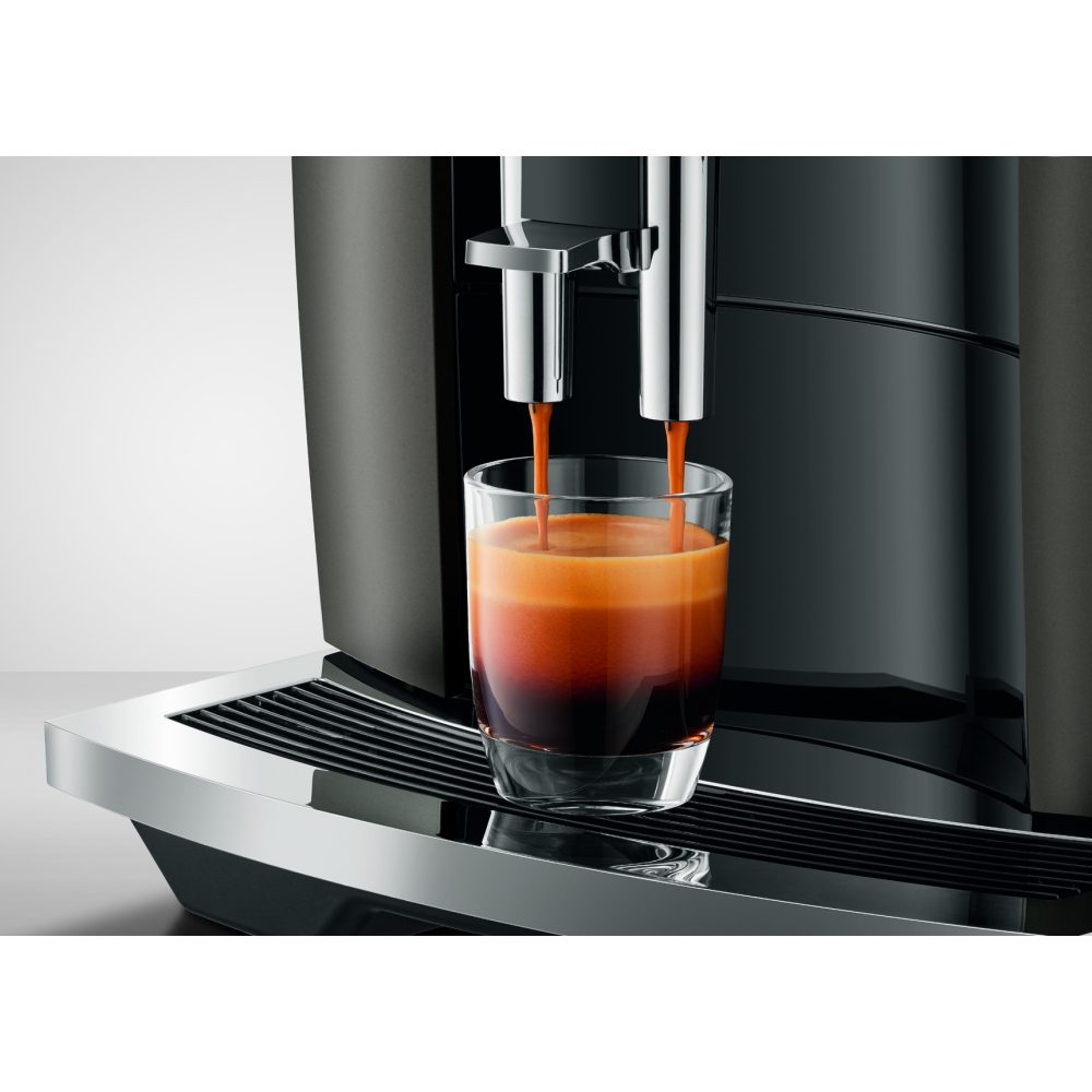 Jura 15583 Freestanding Fully Automatic Coffee Machine E8 DARK INOX - Dark Inox Jura 15583 Freestanding Fully Automatic Coffee Machine E8 DARK INOX - Dark Inox