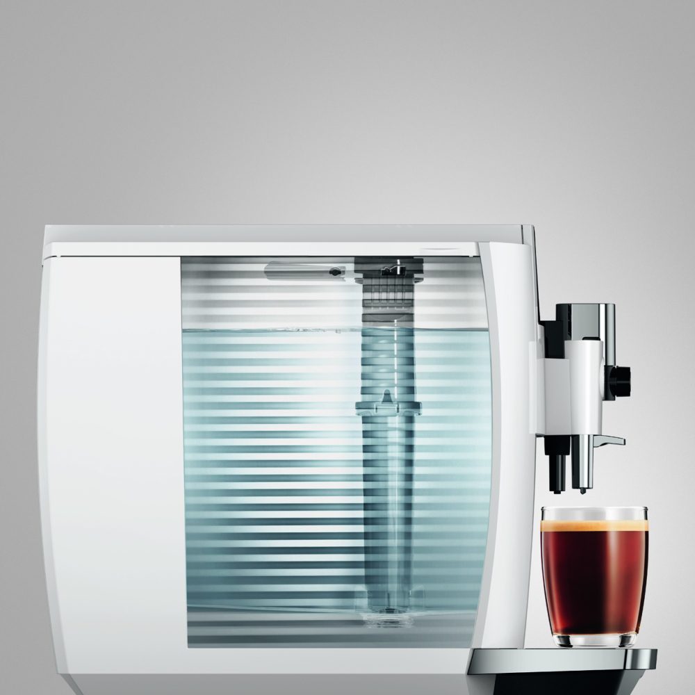 Jura E8 Piano White Freestanding Fully Automatic Coffee Machine 15662 - White Jura E8 Piano White Freestanding Fully Automatic Coffee Machine 15662 - White