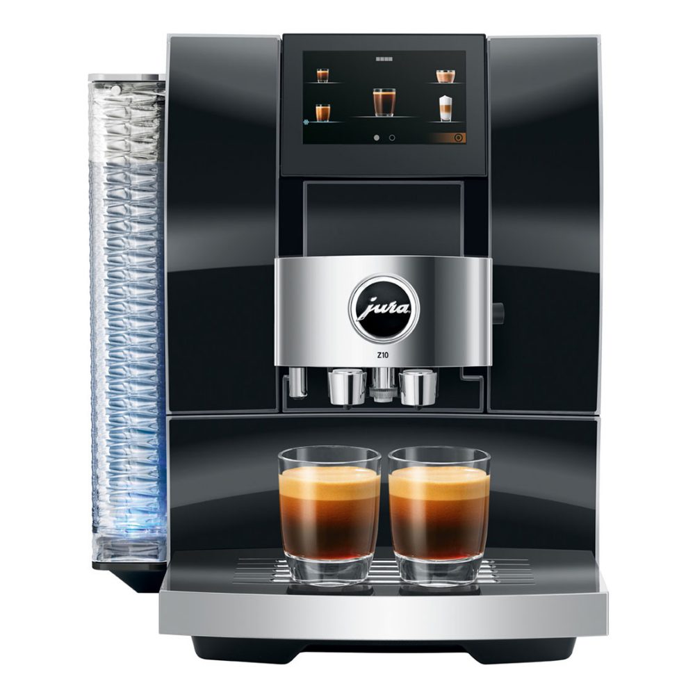 Jura 15423 Freestanding Fully Automatic Coffee Machine Z10 DIAMOND Black - Black Jura 15423 Freestanding Fully Automatic Coffee Machine Z10 DIAMOND Black - Black