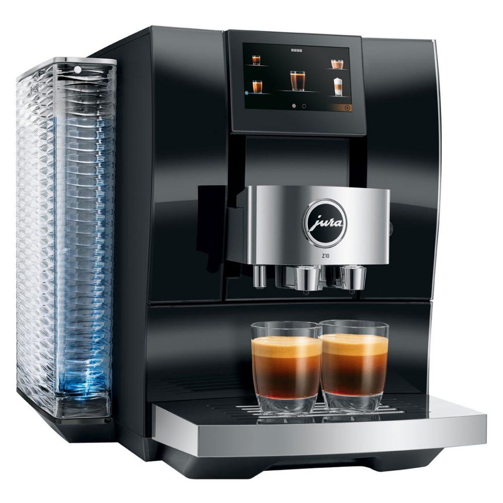 Jura 15423 Freestanding Fully Automatic Coffee Machine Z10 DIAMOND Black - Black Jura 15423 Freestanding Fully Automatic Coffee Machine Z10 DIAMOND Black - Black