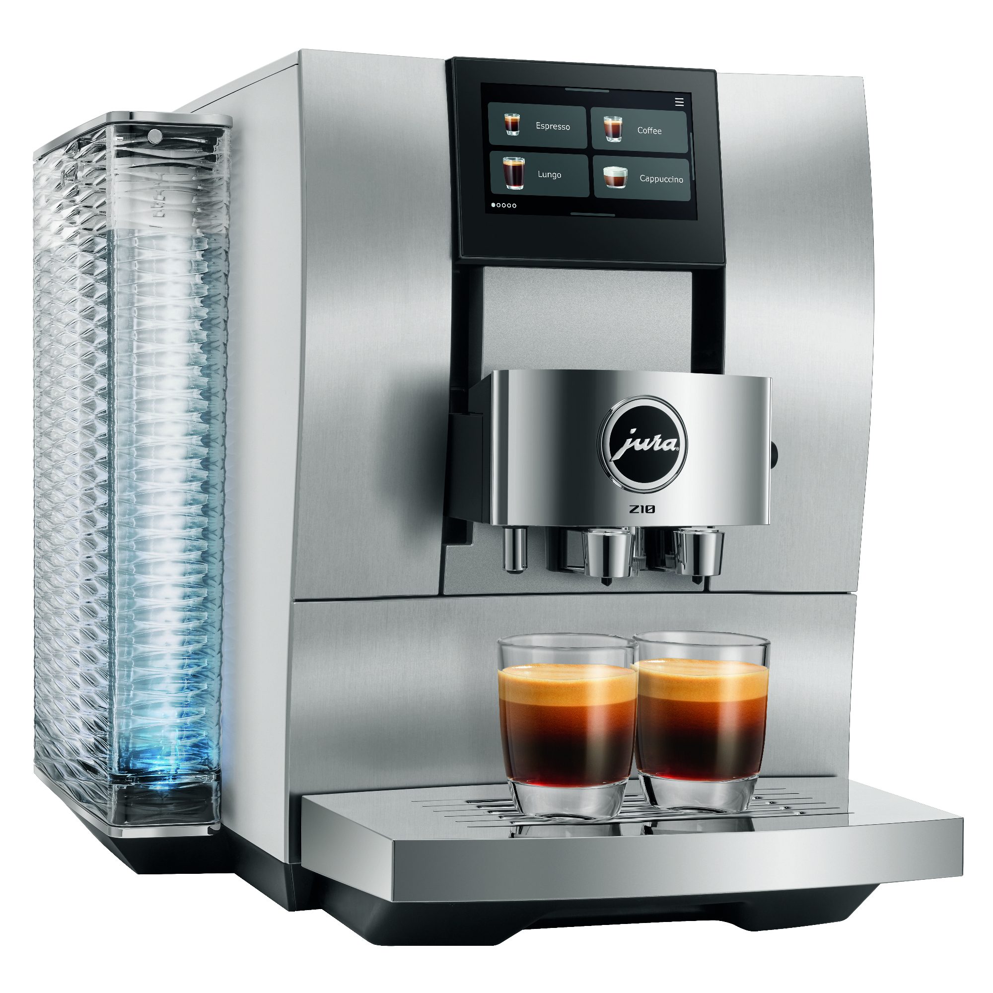 Jura Z10 Aluminium White 15360 Freestanding Fully Automatic Coffee Machine 15360 - Aluminium Jura Z10 Aluminium White 15360 Freestanding Fully Automatic Coffee Machine 15360 - Aluminium