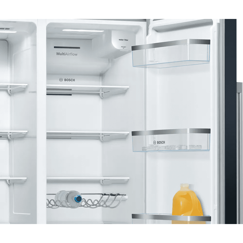 Bosch Series 6 American Fridge Freezer Ice & Water KAD93ABEP - Black Bosch Series 6 American Fridge Freezer Ice & Water KAD93ABEP - Black