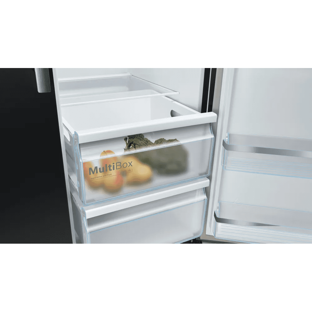 Bosch Series 6 American Fridge Freezer Ice & Water KAD93ABEP - Black Bosch Series 6 American Fridge Freezer Ice & Water KAD93ABEP - Black