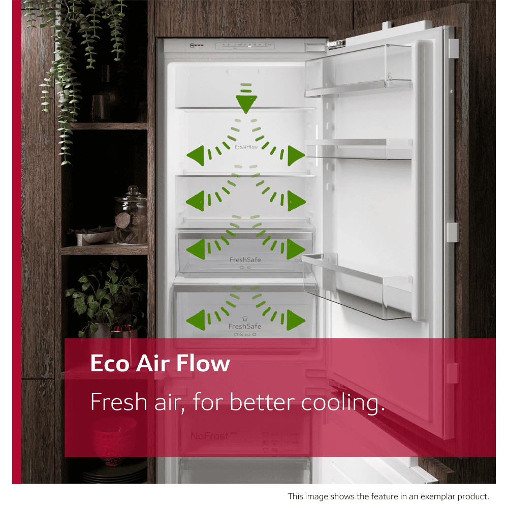 Neff 102cm Integrated In Column Larder Fridge KI1311SE0 Neff 102cm Integrated In Column Larder Fridge KI1311SE0
