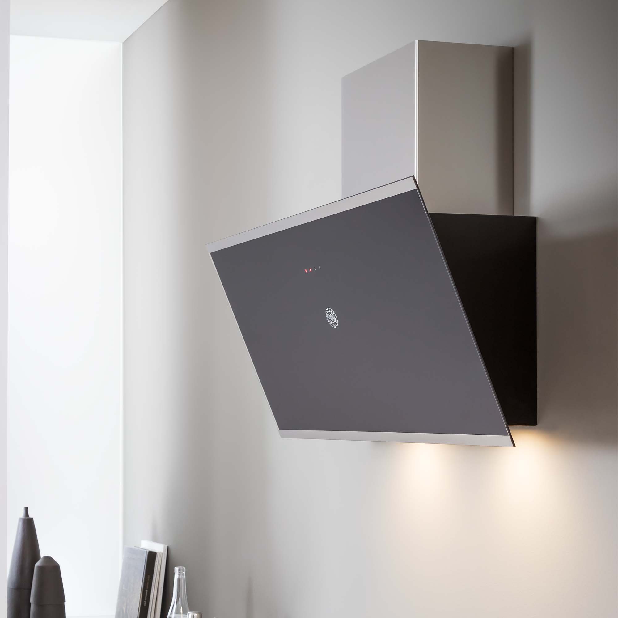 Bertazzoni  90cm Modern Series Chimney Hood KV90MOD1NA - Black