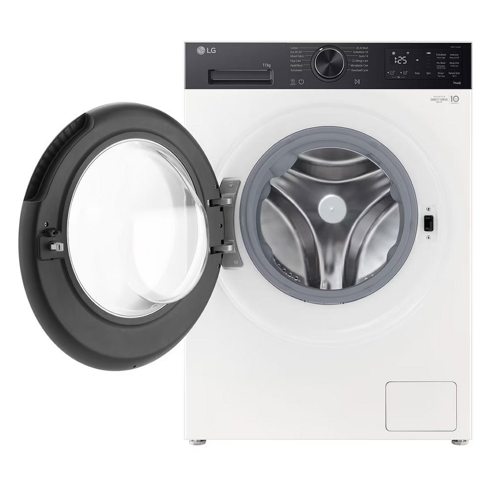 LG Series 5 AI Direct Drive 11kg Autodose Washing Machine F4X5511THB - White LG Series 5 AI Direct Drive 11kg Autodose Washing Machine F4X5511THB - White