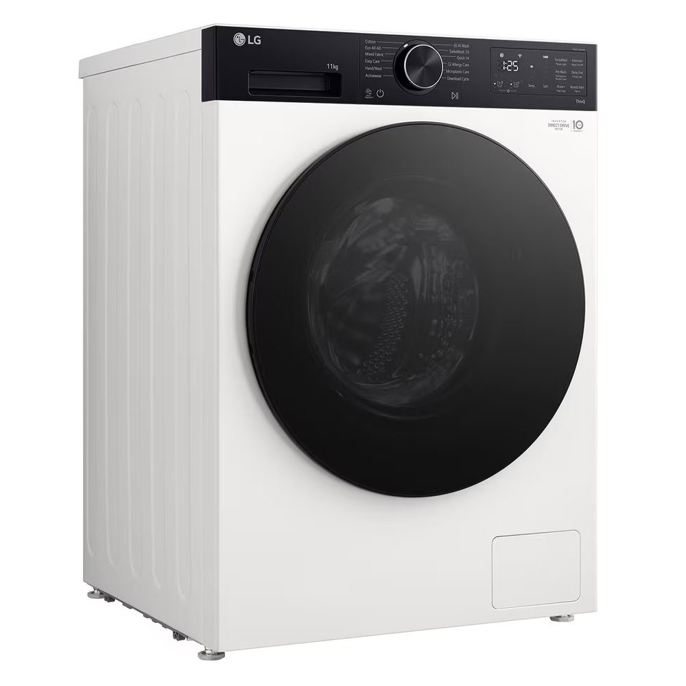 LG Series 5 AI Direct Drive 11kg Autodose Washing Machine F4X5511THB - White LG Series 5 AI Direct Drive 11kg Autodose Washing Machine F4X5511THB - White