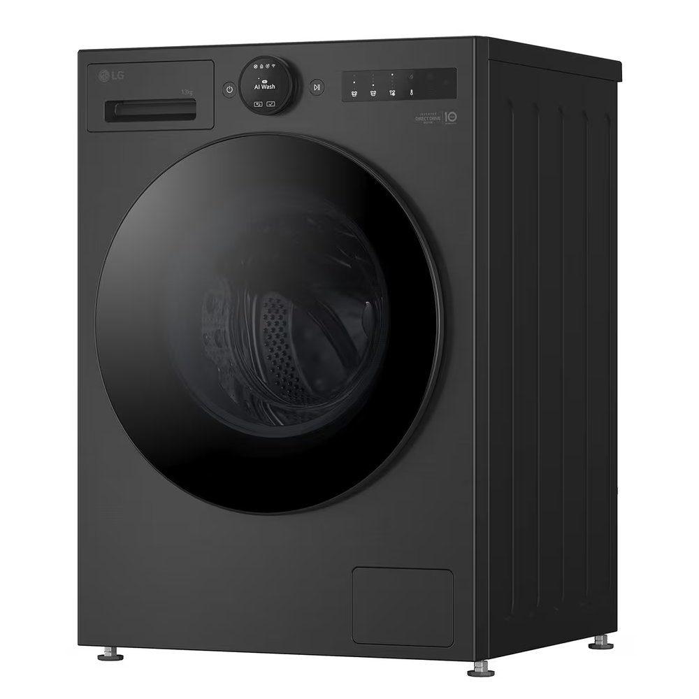 LG Series 7 AI Direct Drive 13kg 1400 Spin Washing Machine F4X7013TBB - Matte Black LG Series 7 AI Direct Drive 13kg 1400 Spin Washing Machine F4X7013TBB - Matte Black