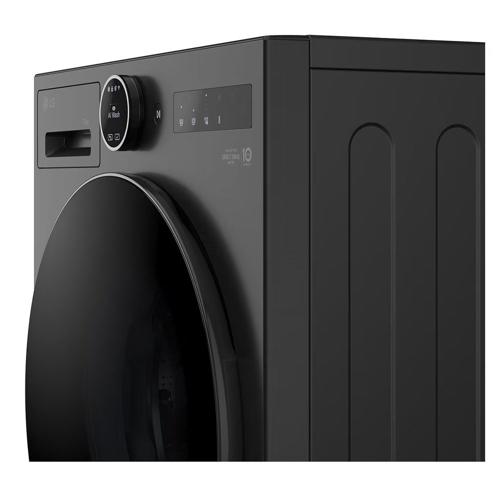 LG Series 7 AI Direct Drive 13kg 1400 Spin Washing Machine F4X7013TBB - Matte Black LG Series 7 AI Direct Drive 13kg 1400 Spin Washing Machine F4X7013TBB - Matte Black