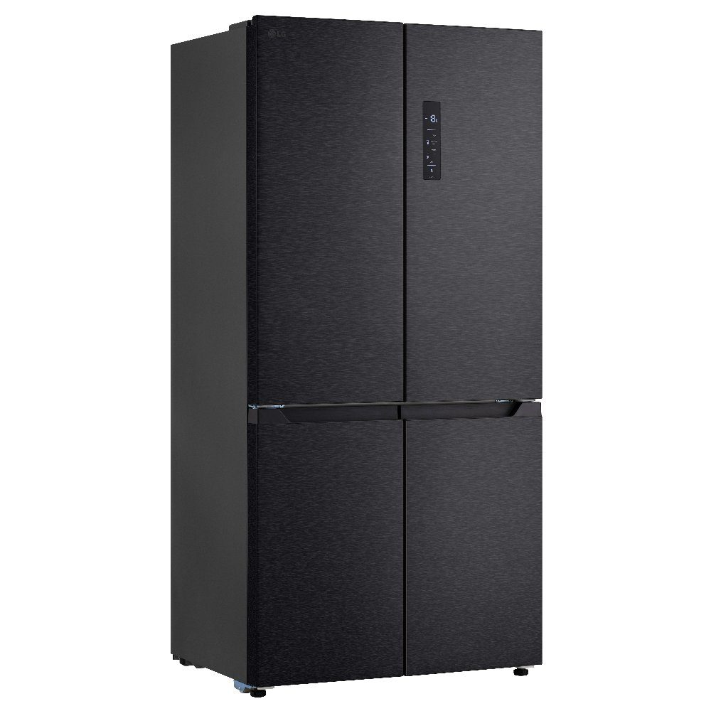 LG French Style Fridge Freezer Non Ice And Water GMM42ABBEH - Black Steel LG French Style Fridge Freezer Non Ice And Water GMM42ABBEH - Black Steel