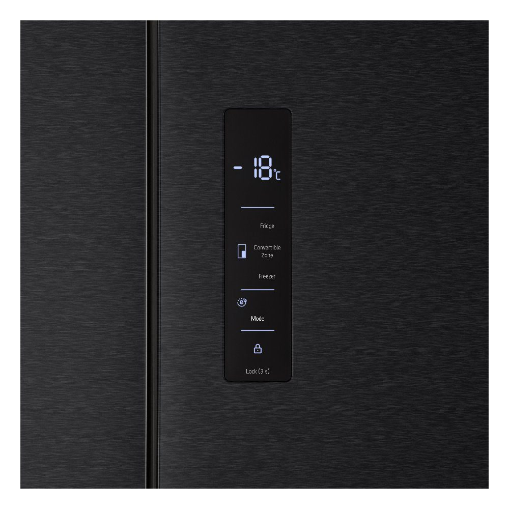 LG French Style Fridge Freezer Non Ice And Water GMM42ABBEH - Black Steel LG French Style Fridge Freezer Non Ice And Water GMM42ABBEH - Black Steel