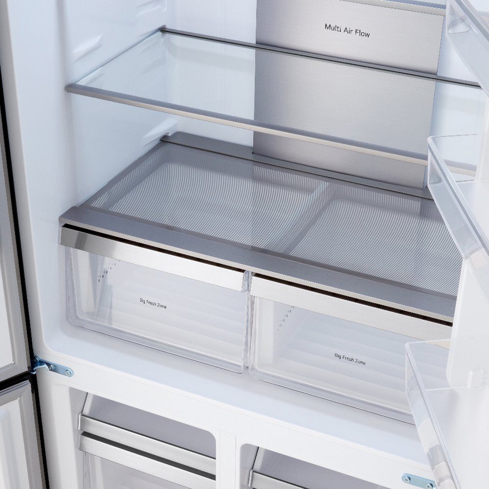 LG French Style Fridge Freezer Non Ice And Water GMM42ABBEH - Black Steel LG French Style Fridge Freezer Non Ice And Water GMM42ABBEH - Black Steel