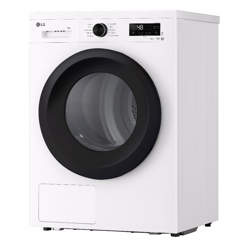 LG Series 2 ThinQ 9kg Heat Pump Tumble Dryer RHX1009NWK - White LG Series 2 ThinQ 9kg Heat Pump Tumble Dryer RHX1009NWK - White