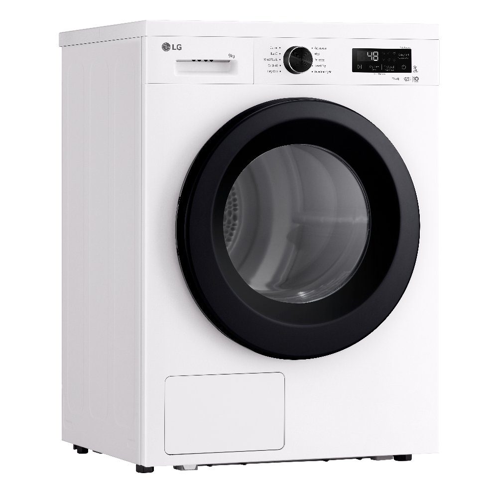 LG Series 2 ThinQ 9kg Heat Pump Tumble Dryer RHX1009NWK - White LG Series 2 ThinQ 9kg Heat Pump Tumble Dryer RHX1009NWK - White
