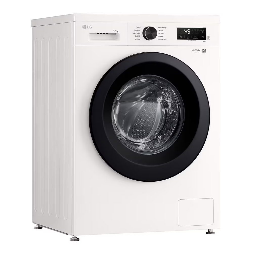 LG Series 2 Direct Drive 9kg Washer Dryer W4X1095NWK - White LG Series 2 Direct Drive 9kg Washer Dryer W4X1095NWK - White