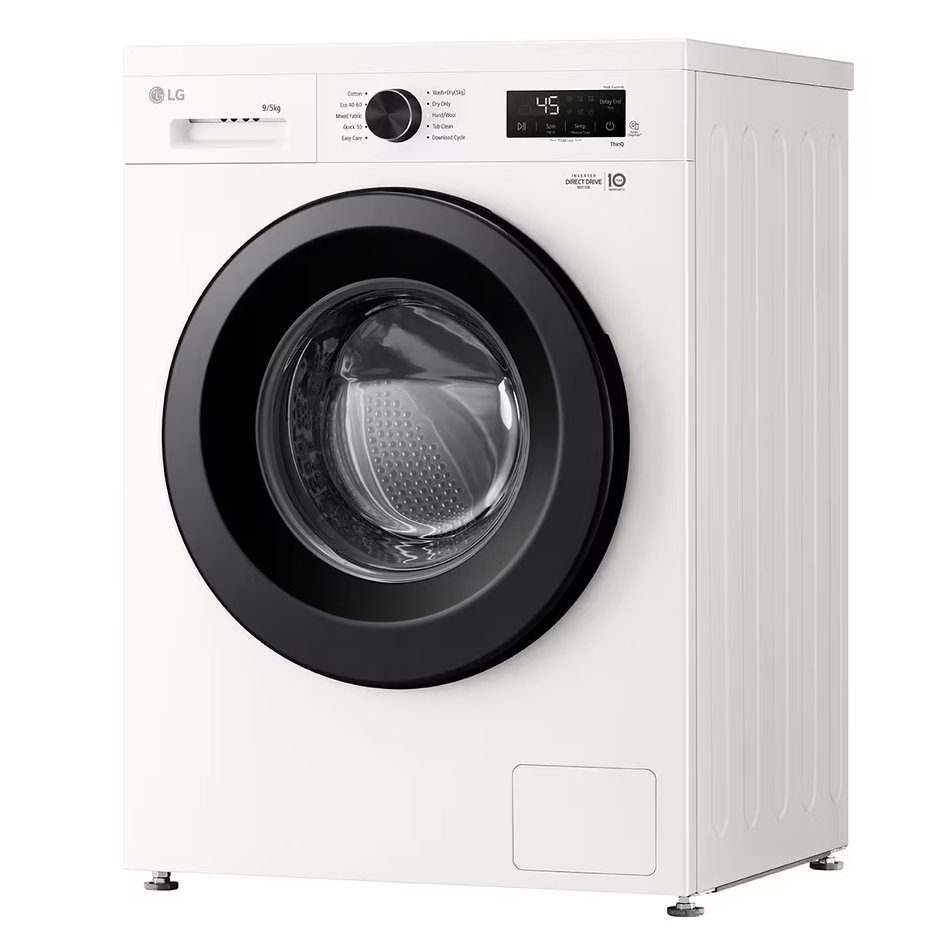 LG Series 2 Direct Drive 9kg Washer Dryer W4X1095NWK - White LG Series 2 Direct Drive 9kg Washer Dryer W4X1095NWK - White