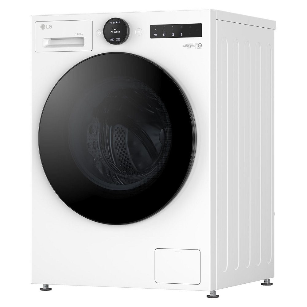 LG Series 7 AI Direct Drive 11kg Washer Dryer W4X7016TWB - White LG Series 7 AI Direct Drive 11kg Washer Dryer W4X7016TWB - White