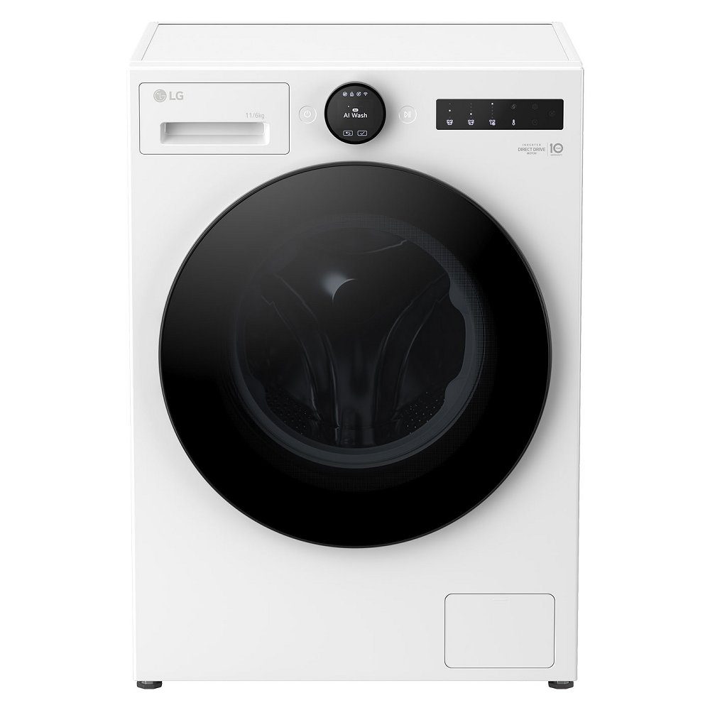 LG Series 7 AI Direct Drive 11kg Washer Dryer W4X7016TWB - White LG Series 7 AI Direct Drive 11kg Washer Dryer W4X7016TWB - White