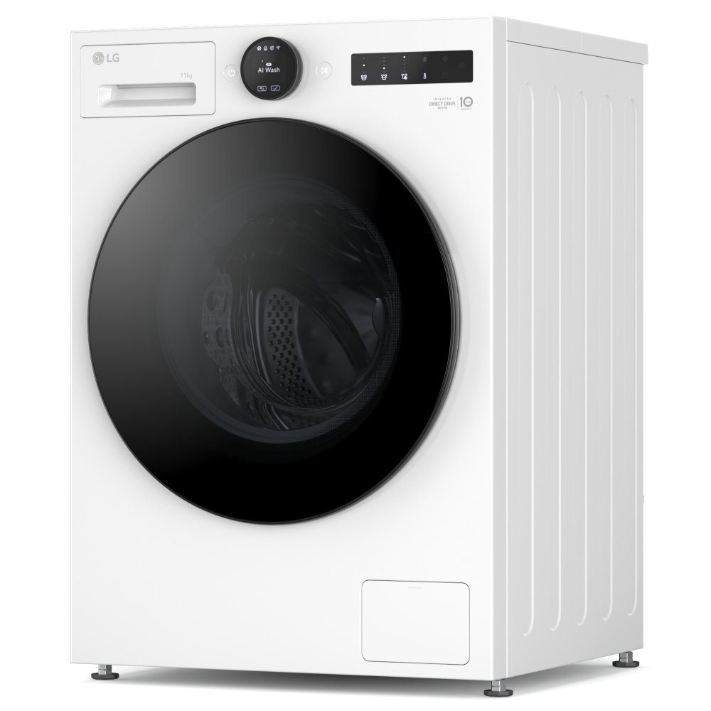 LG Series 7 AI Direct Drive 11kg 1400 Spin Washing Machine F4X7011TWB - White LG Series 7 AI Direct Drive 11kg 1400 Spin Washing Machine F4X7011TWB - White