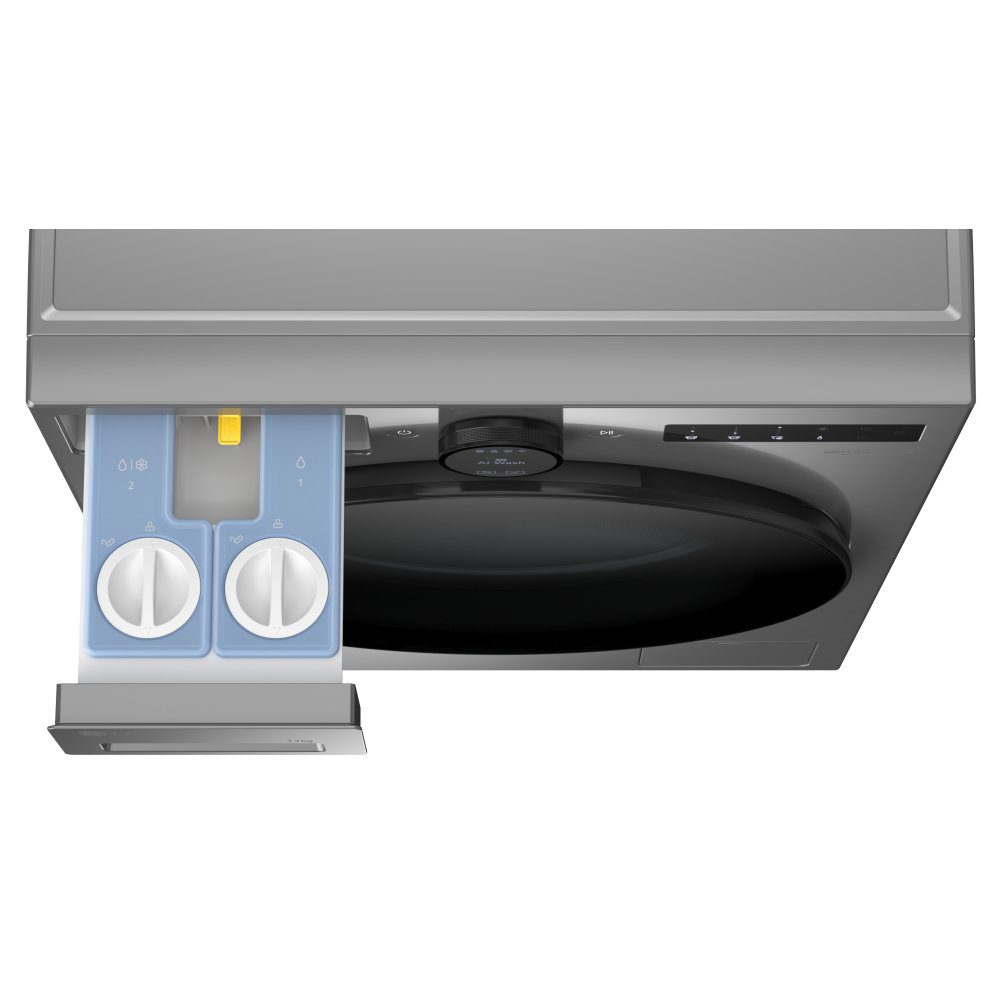 LG Series 7 AI Direct Drive 11kg Autodose Washing Machine F4X7511TSB - Silver LG Series 7 AI Direct Drive 11kg Autodose Washing Machine F4X7511TSB - Silver