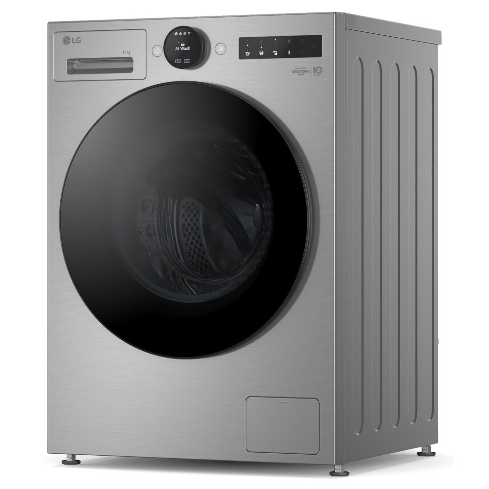 LG Series 7 AI Direct Drive 11kg Autodose Washing Machine F4X7511TSB - Silver LG Series 7 AI Direct Drive 11kg Autodose Washing Machine F4X7511TSB - Silver