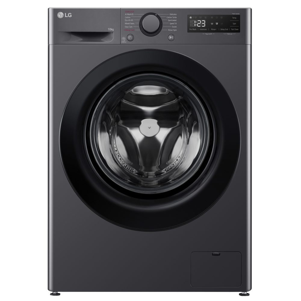 LG Series 4 AI Direct Drive 10kg Washing Machine F4Y510GBLN1 - Slate Grey