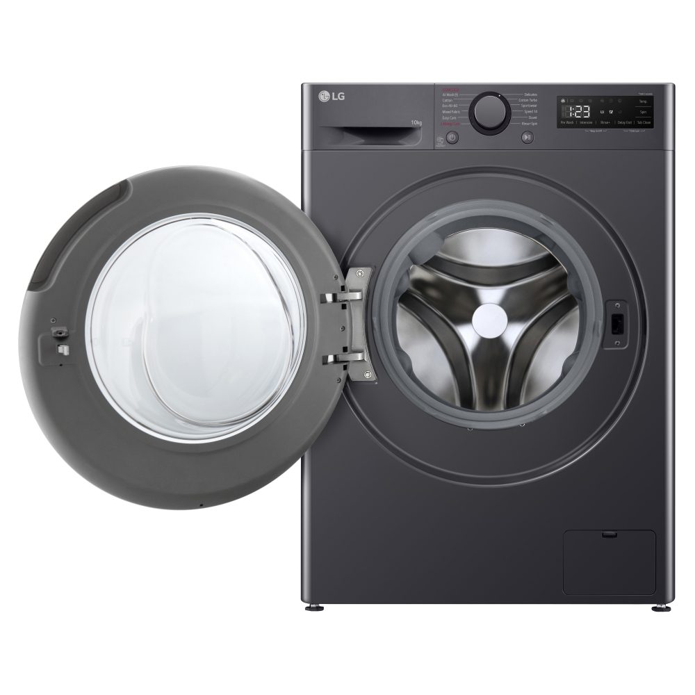 LG Series 4 AI Direct Drive 10kg Washing Machine F4Y510GBLN1 - Slate Grey LG Series 4 AI Direct Drive 10kg Washing Machine F4Y510GBLN1 - Slate Grey