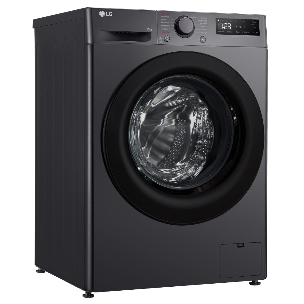 LG Series 4 AI Direct Drive 10kg Washing Machine F4Y510GBLN1 - Slate Grey LG Series 4 AI Direct Drive 10kg Washing Machine F4Y510GBLN1 - Slate Grey